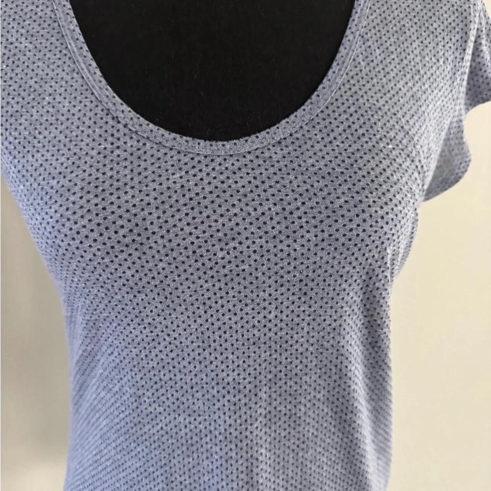 VSX Blue Cap Sleeve Tee Sz S - Picture 3 of 5